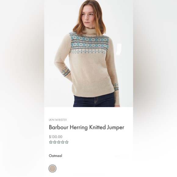 ✨ BARBOUR ✨ Herring Knitted Jumper - Picture 15 of 16